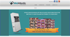 Desktop Screenshot of midatlanticphotobooths.com